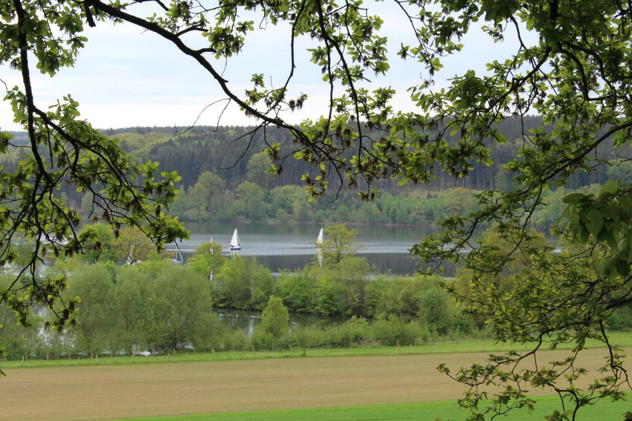 Ferienwohnung "Am Fischteich" Möhnesee Eksteriør bilde